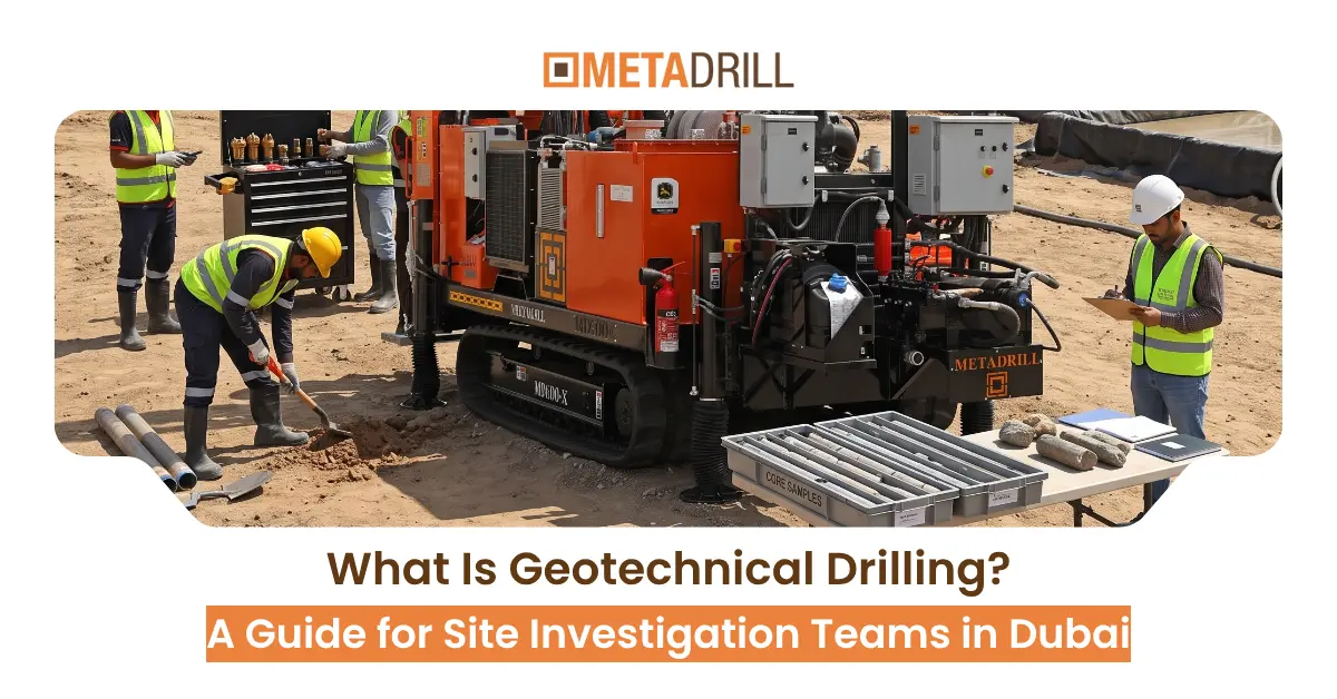What Is Geotechnical Drilling? A Guide for Site Investigation Teams in Dubai