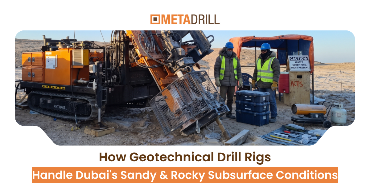 How Geotechnical Drill Rigs Handle Dubai's Sandy & Rocky Subsurface Conditions