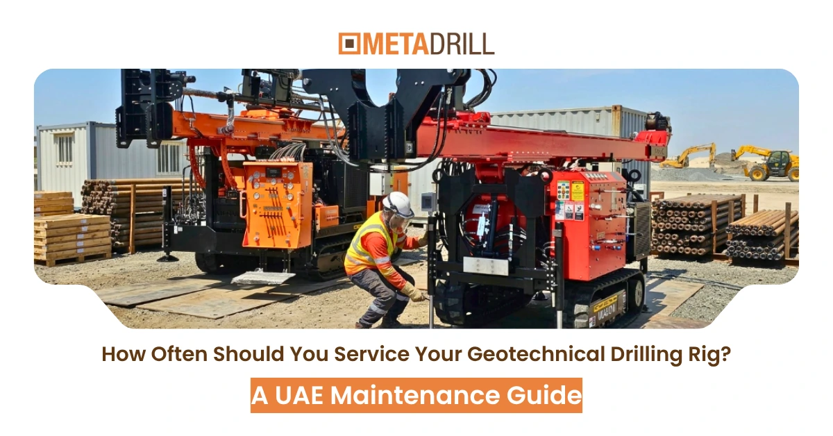How Often Should You Service Your Geotechnical Drilling Rig? A UAE Maintenance Guide