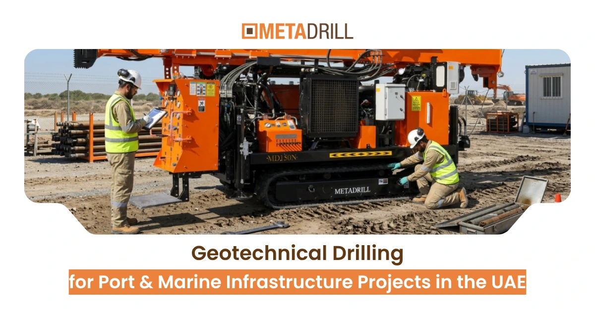 Geotechnical Drilling for Port & Marine Infrastructure Projects in the UAE