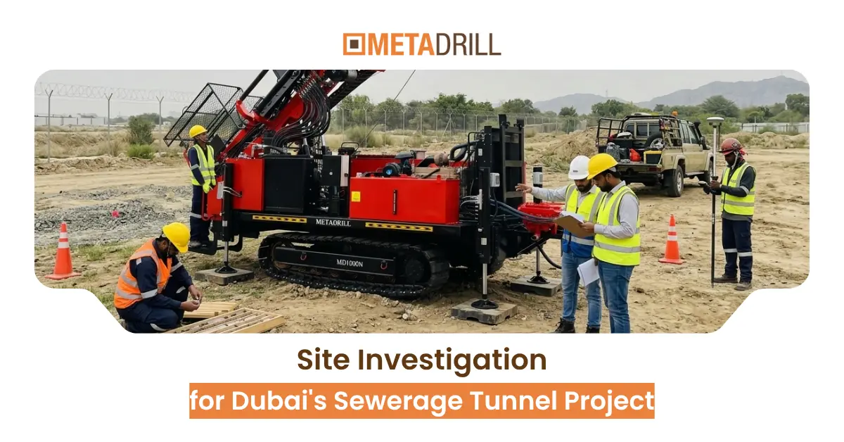 Site Investigation for Dubai’s Sewerage Tunnel Project