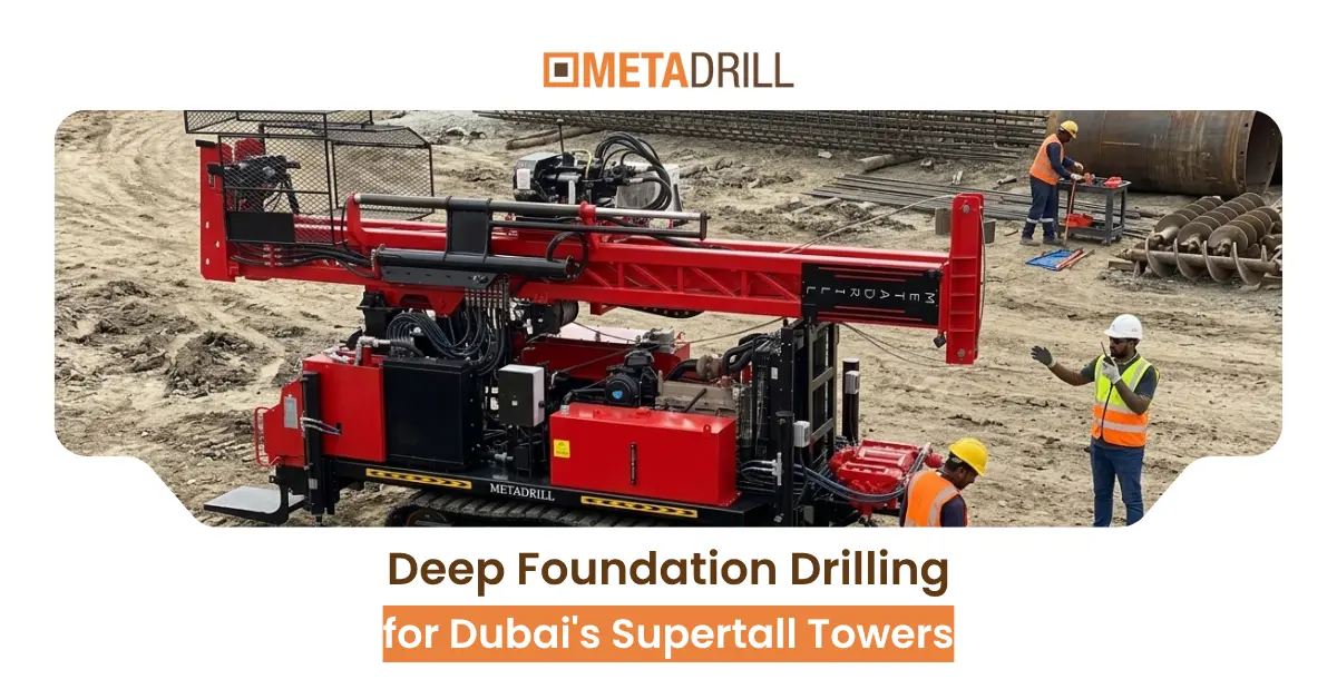 Deep Foundation Drilling for Dubai’s Supertall Towers